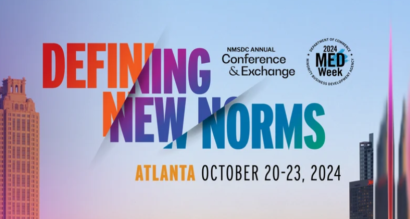 NMSDC MBDA Defining New Norms Conference and Exchange Banner 2024